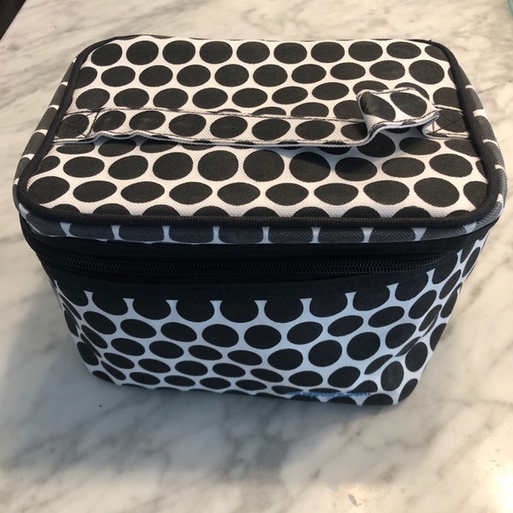 NEW SkinStore Polka Dot Toiletry Case - Picture 3 of 9